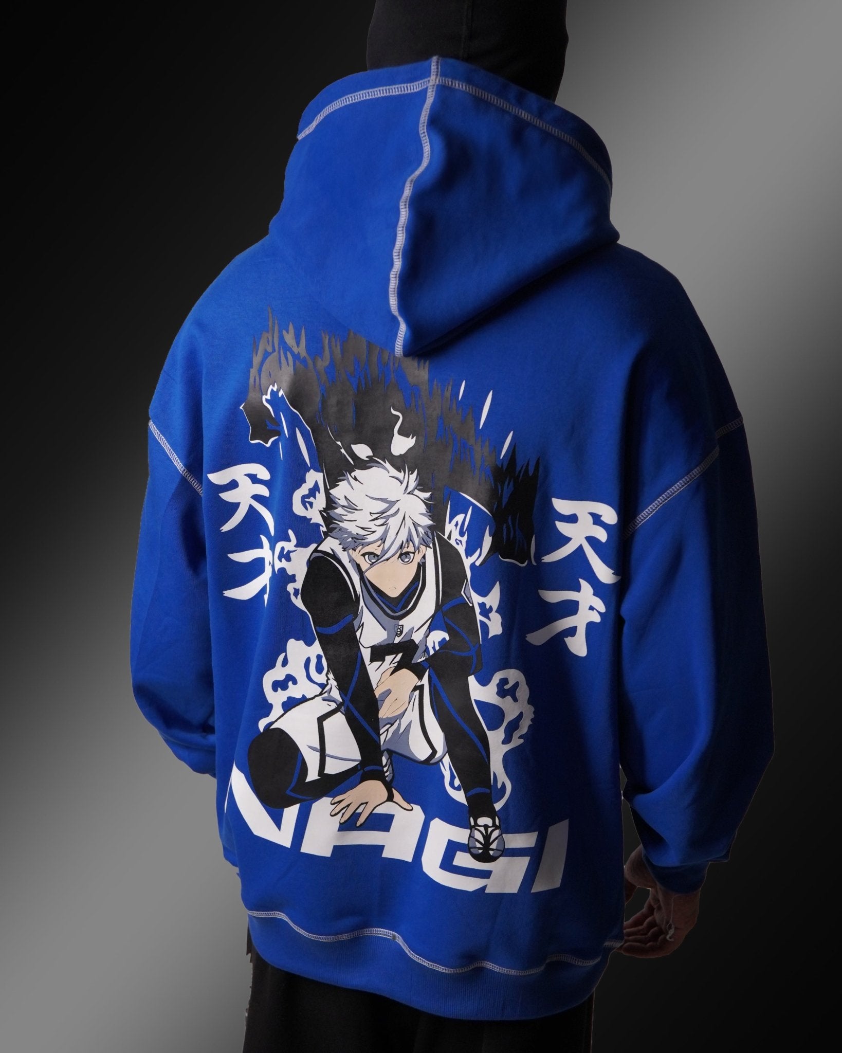 Blue Lock / Drop Shoulders / Oversized Hoodie