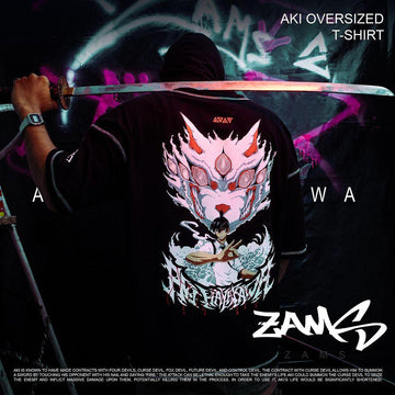 AKI / Chainsaw man / Oversized T-Shirt - ZAMS