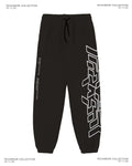 Black Techwear / Trackpant joggers - ZAMS