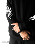 Gothic Tattoo / Oversized Hoodie - ZAMS