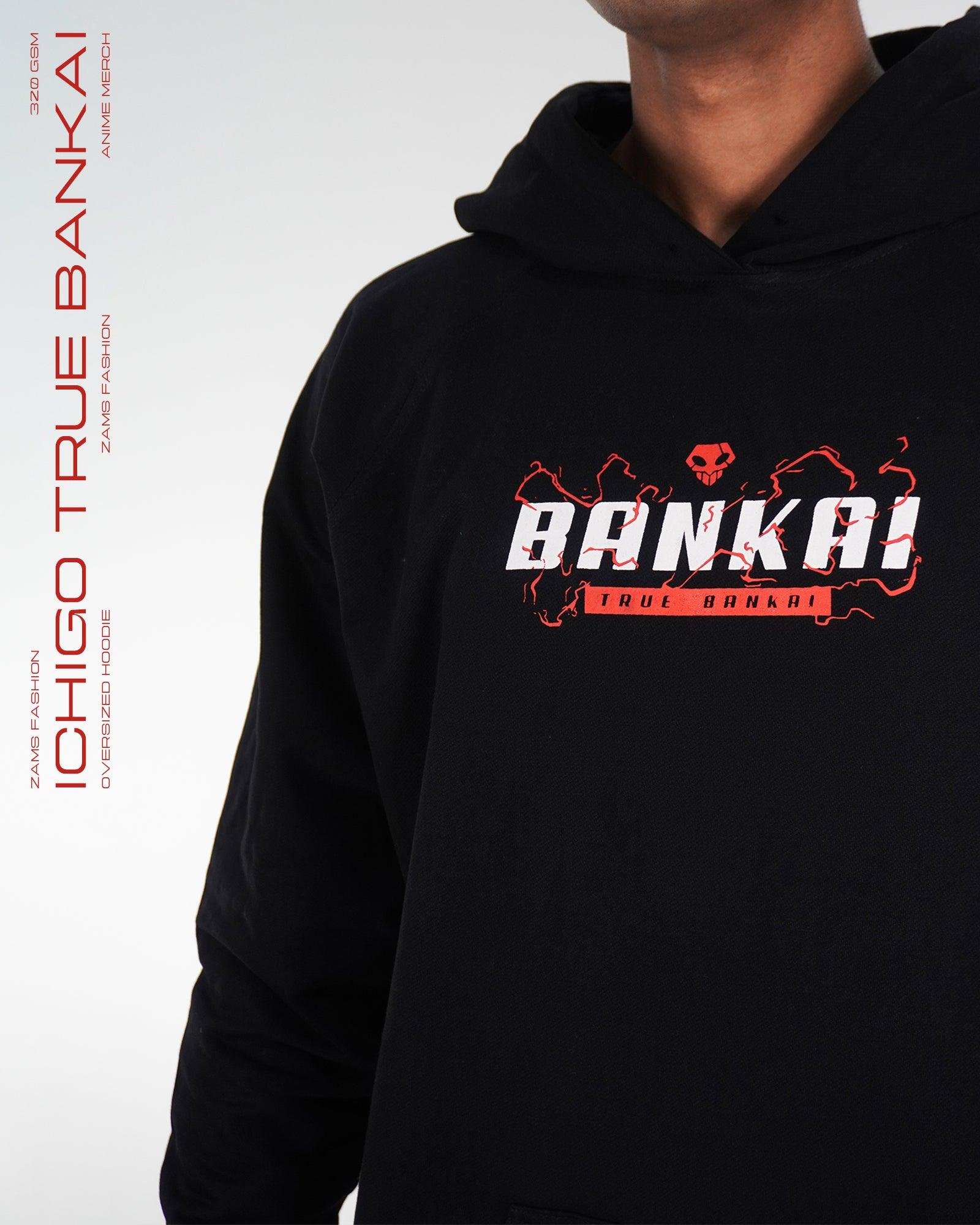 ICHIGO TRUE BANKAI / BLEACH / OVERSIZED HOODIE - ZAMS