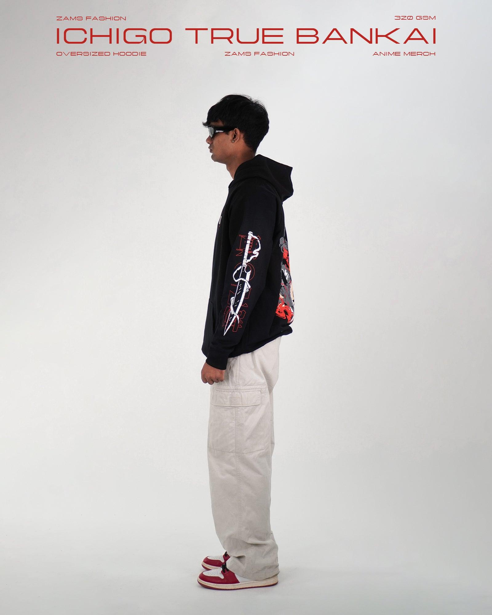 ICHIGO TRUE BANKAI / BLEACH / OVERSIZED HOODIE - ZAMS