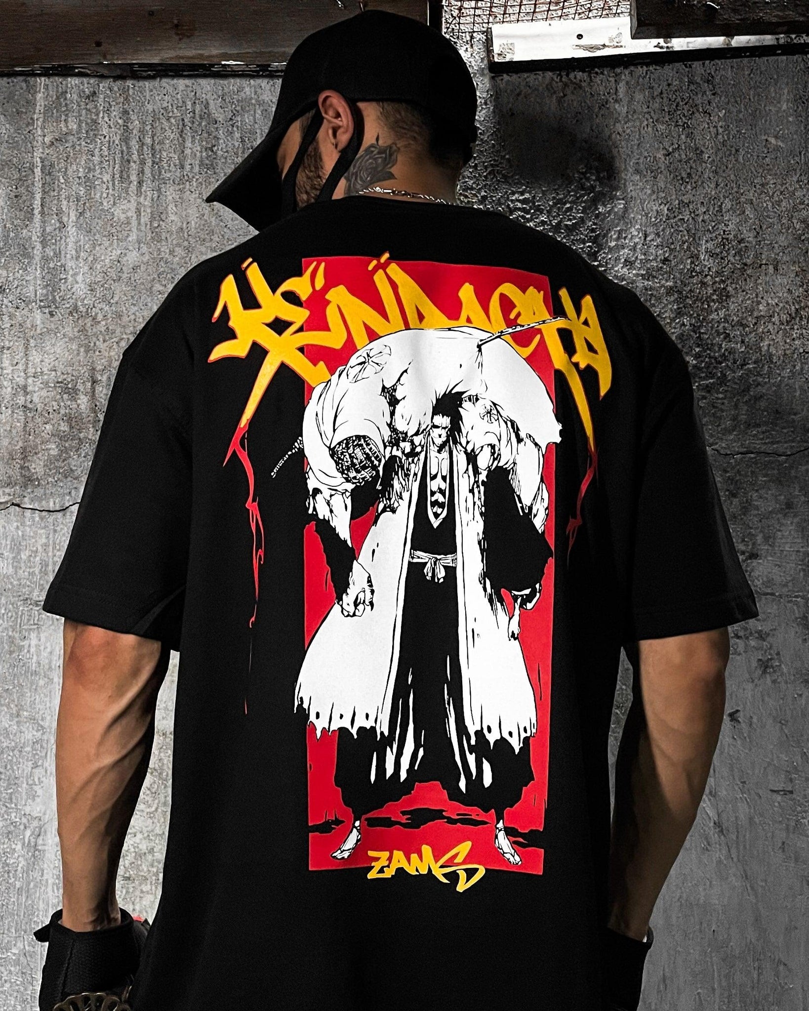 Kenpachi Zaraki / Bleach / Oversized T-Shirt - ZAMS