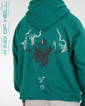 KING OF HELL / ZORO / OVERSIZED HOODIE - ZAMS