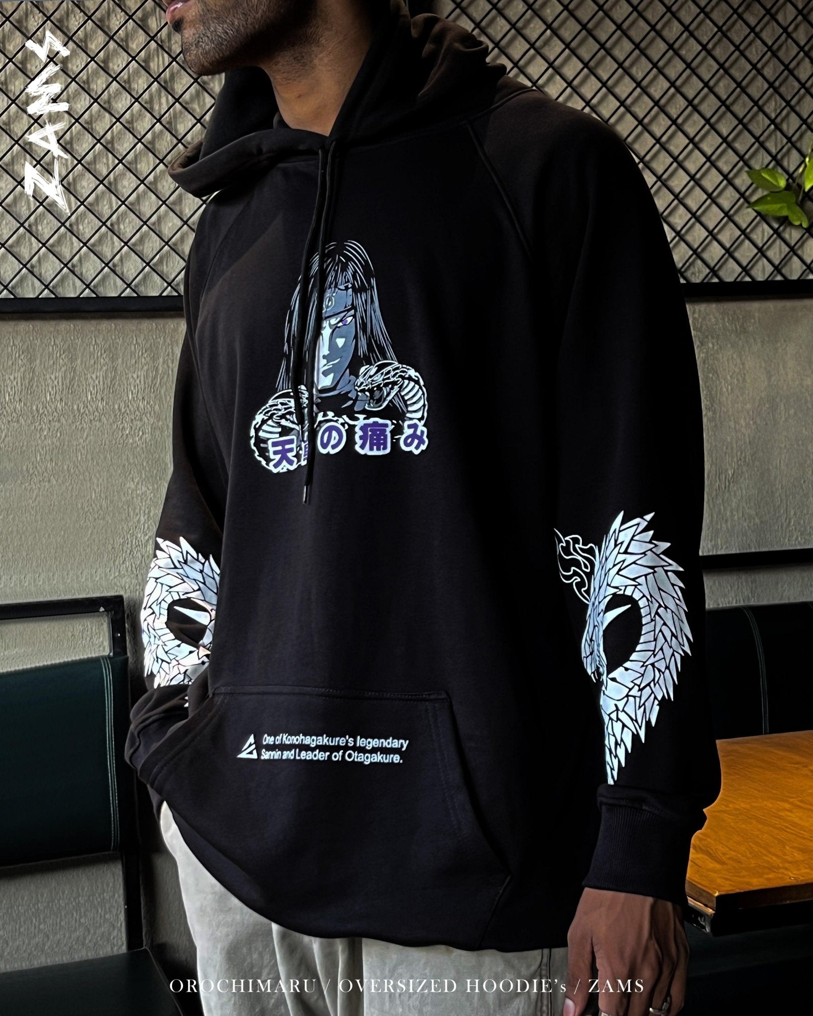 Orochimaru Oversized Hoodie