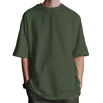 Plain Sage Green / Oversized T-Shirt