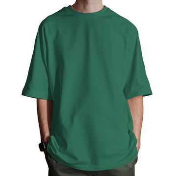 Plain Green / Oversized T-Shirt